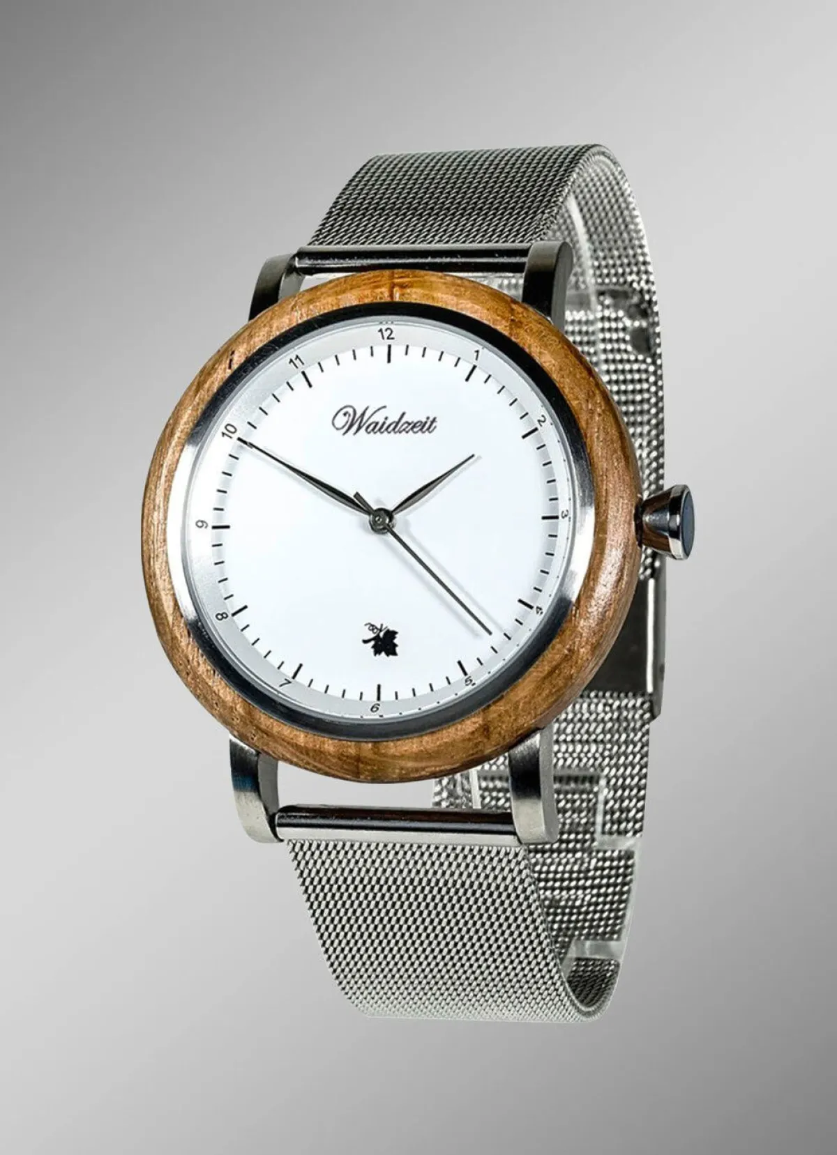 Best WAIDZEIT Herrenuhr mit Mesharmband
