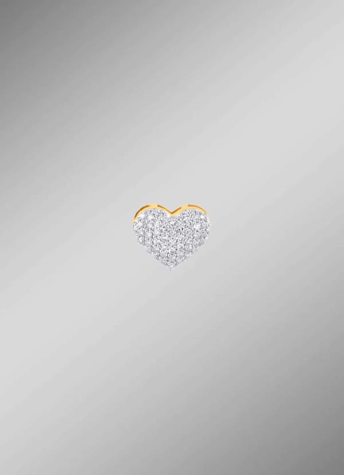 New BADER Herz-Anhänger mit 48 Diamanten