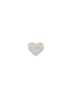 New BADER Herz-Anhänger mit 48 Diamanten