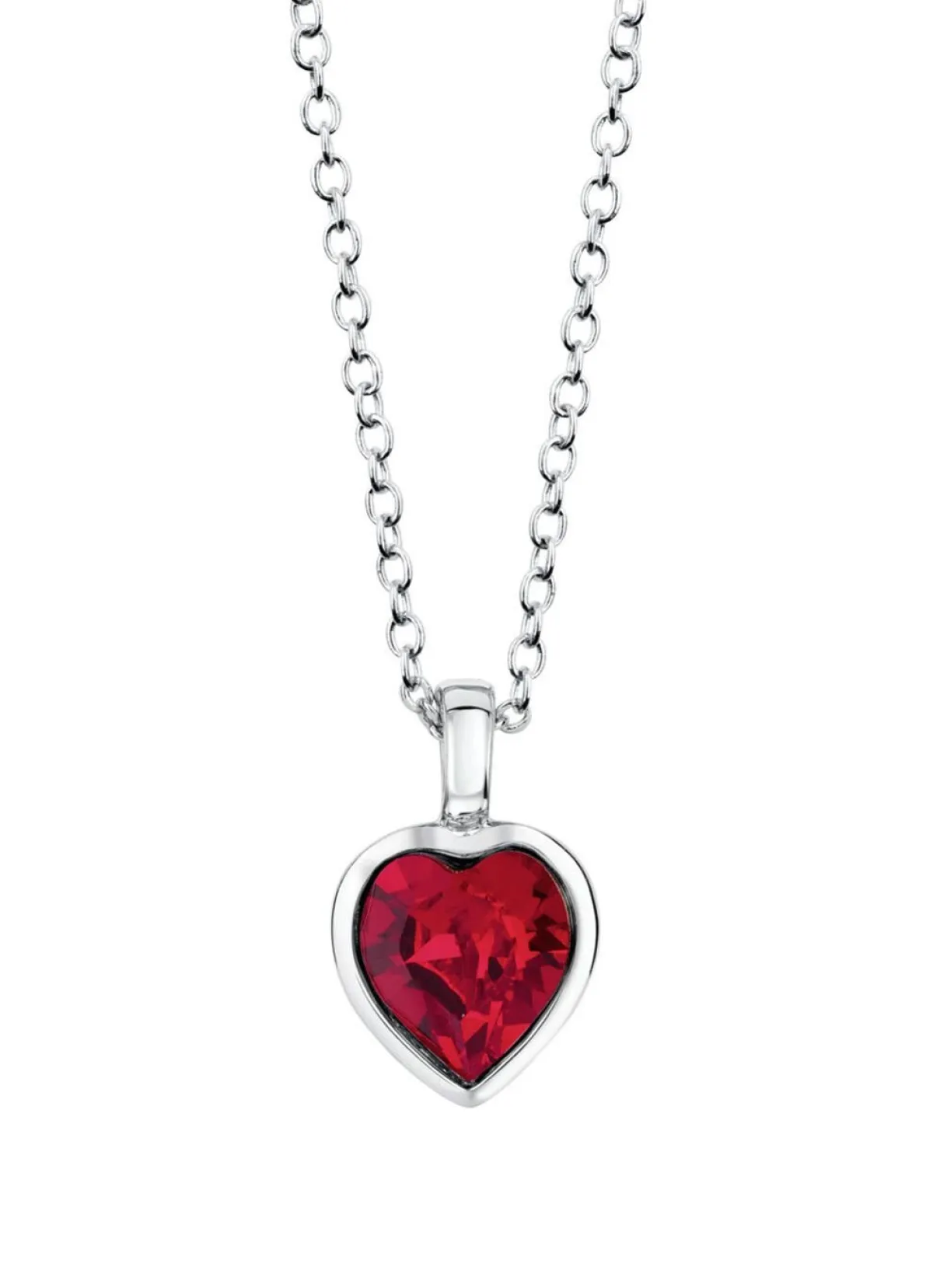 Online BADER Herz-Anhänger mit Swarovski®-Kristall und Kette