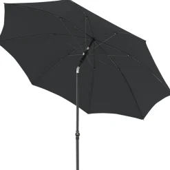 Clearance BADER Höhenverstellbarer Sonnenschirm mit UV-Schutz 50+ ANTHRAZIT
