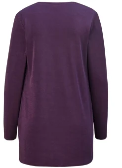 Discount KLAUS MODELLE MADE IN GERMANY Hinreißendes Twin-Set VIOLETT