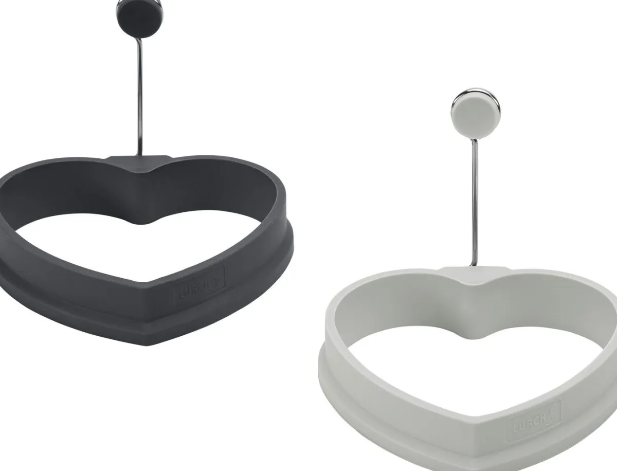 Sale BADER Hitzebeständiges Eiformer-Set aus Silikon, 2-teilig GRAU