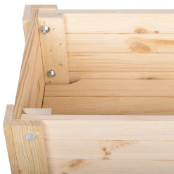 Hot BADER Hochbeet aus Kiefernholz braun