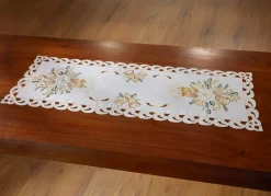 Clearance SCHÄFER Hochwertig bestickte Tisch- und Raumdekoration aus dem Hause Schäfer MULTICOLOR