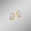 Discount BADER Hochwertige Klappcreolen mit Brillanten-