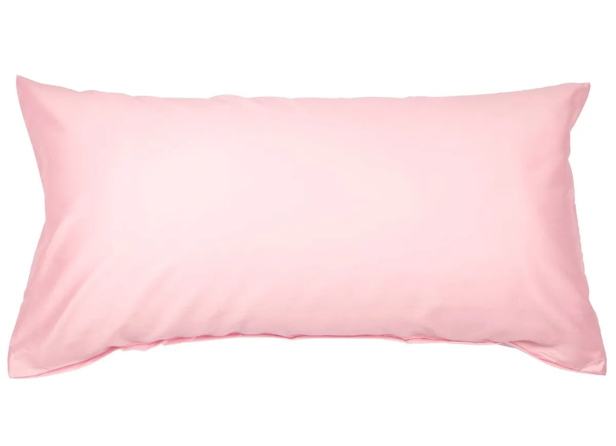 Outlet JANINE Hochwertige Mako-Satin-Kissenbezüge mit Reißverschluss ROSA