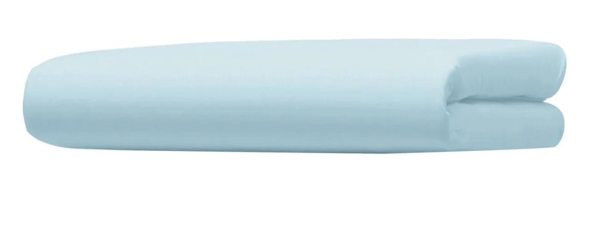 Clearance FLORELLA Hochwertiges Flausch-Biber-Betttuch aus Baumwolle BLAU