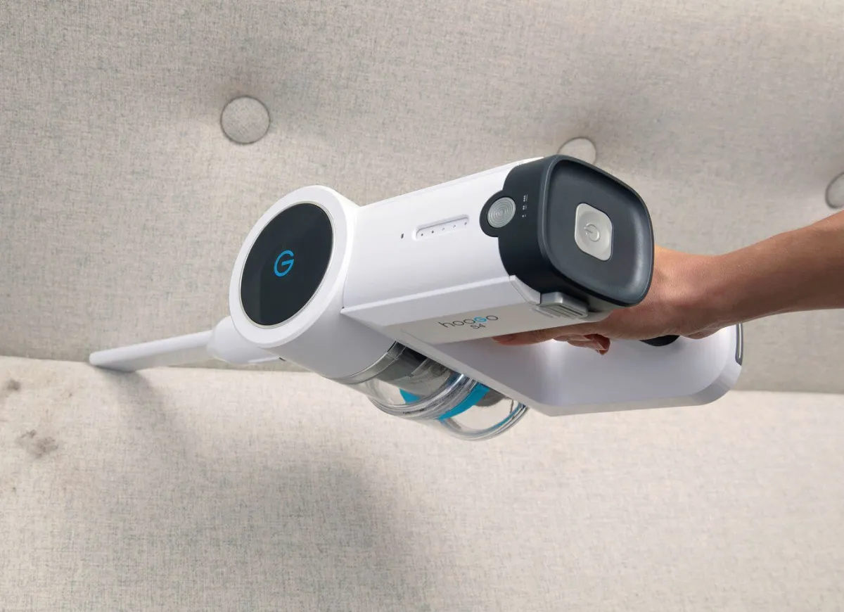 Sale BADER Hoogo S4 – 2-in-1-Akku-Handstaubsauger – leicht und flexibel WEISS-GRAU