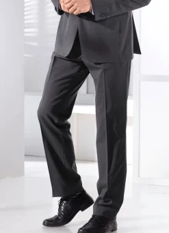 New BADER Hose aus dem Baukasten-Anzug ANTHRAZIT MELIERT