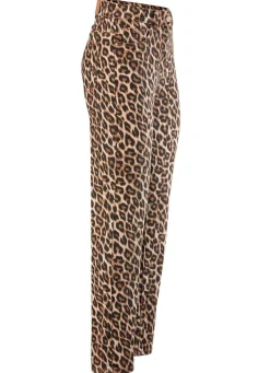 BADER Hose in angesagter Leo-Dessinierung BEIGE-SCHWARZ-BRAUN