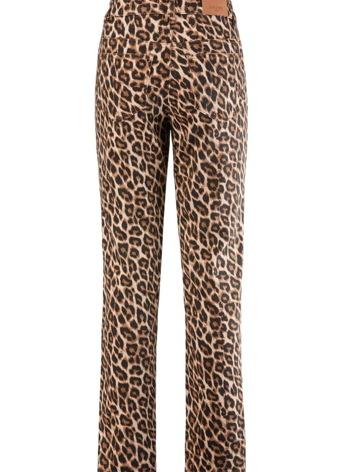 BADER Hose in angesagter Leo-Dessinierung BEIGE-SCHWARZ-BRAUN