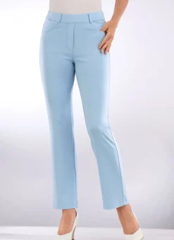 Outlet ASCARI Hose in attraktiver Beinweite HELLBLAU