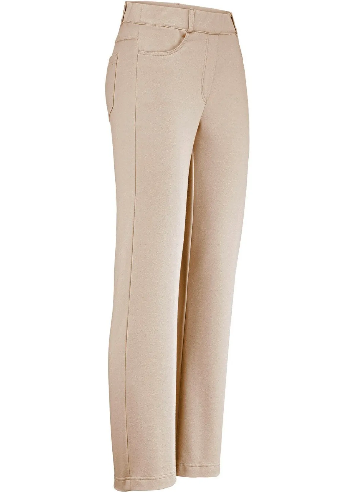 ASCARI Hose in attraktiver Beinweite BEIGE