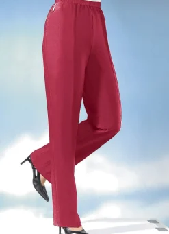 Clearance BADER Hose in bequemer Schlupfform in 8 Farben ZIEGELROT