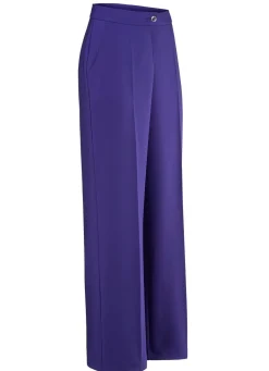 Outlet KLAUS MODELLE MADE IN GERMANY Hose in bequemer Weite ROYALBLAU