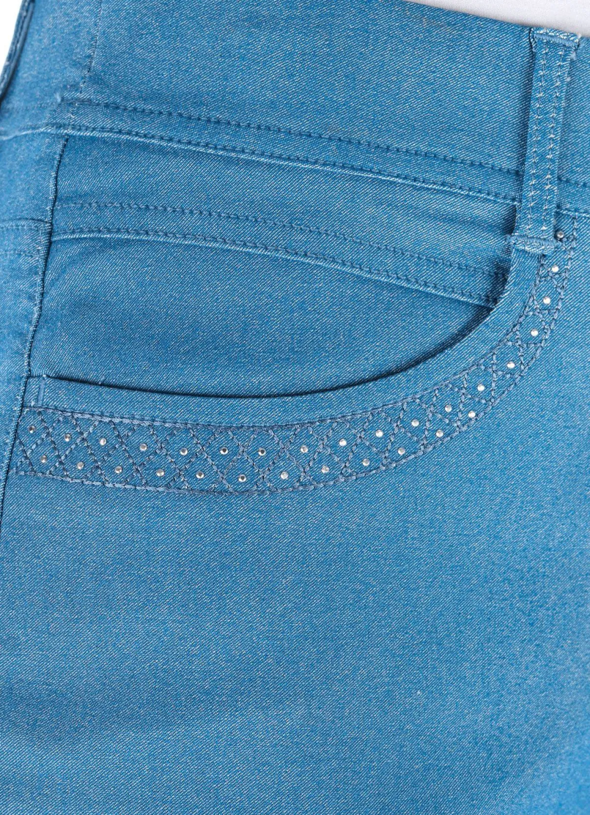 Outlet COSMA Hose in Denim-Optik JEANSBLAU