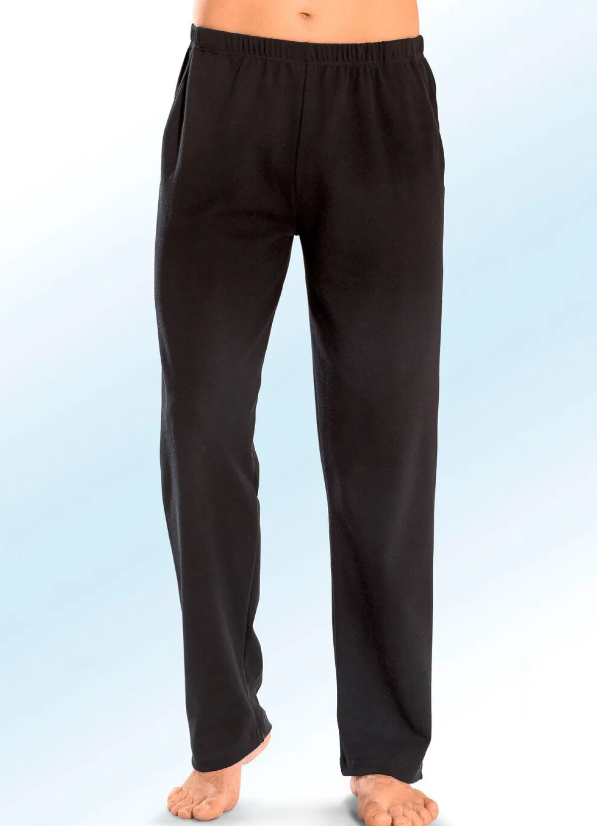 Hot BADER Hose in gerader Form SCHWARZ