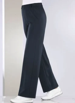 Sale BADER Hose in modischer Palazzo-Form MARINE