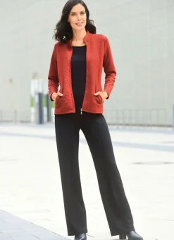 Clearance BADER Hose in modischer Weite SCHWARZ