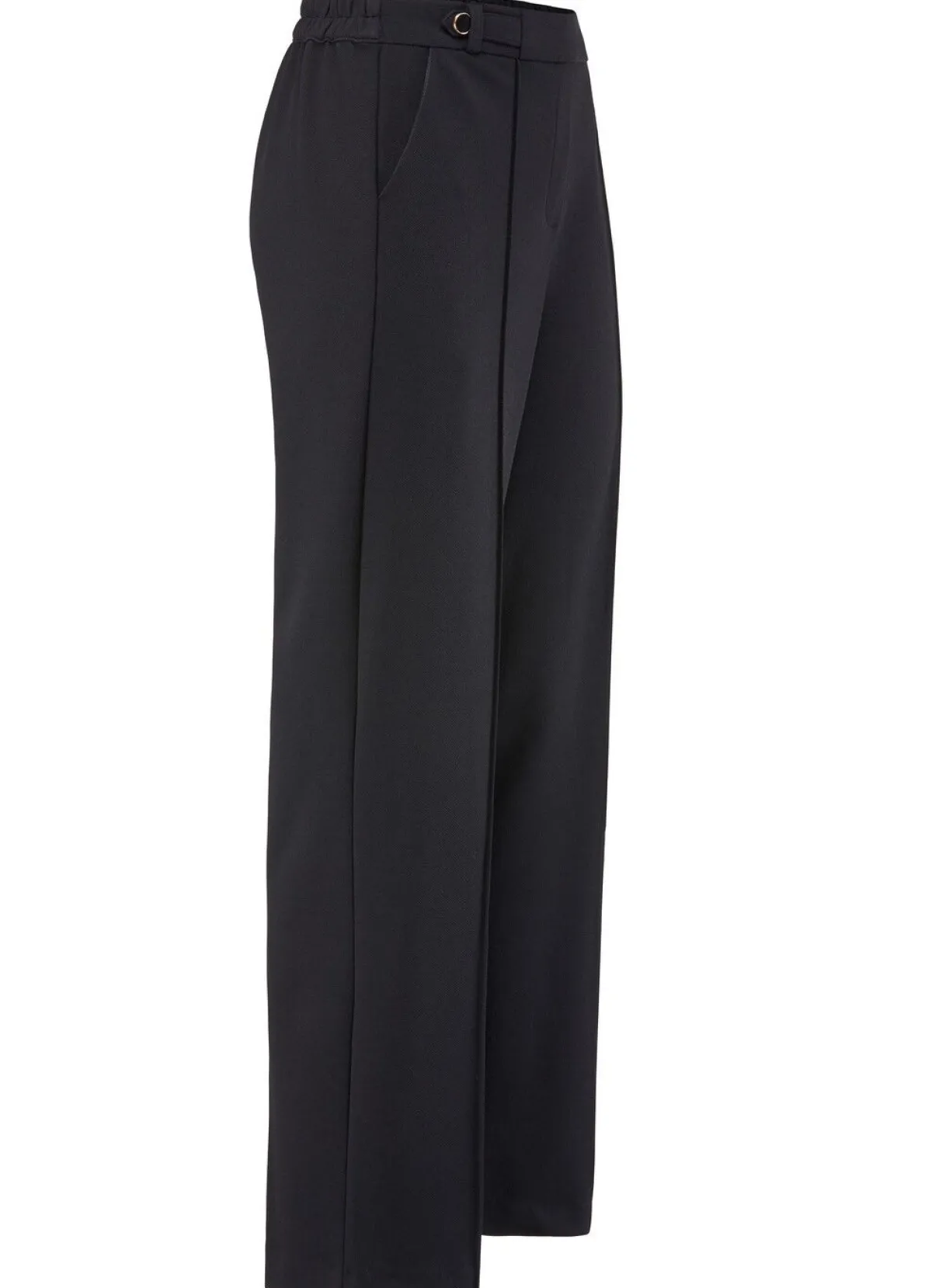 Discount BADER Hose in modischer Weite SCHWARZ