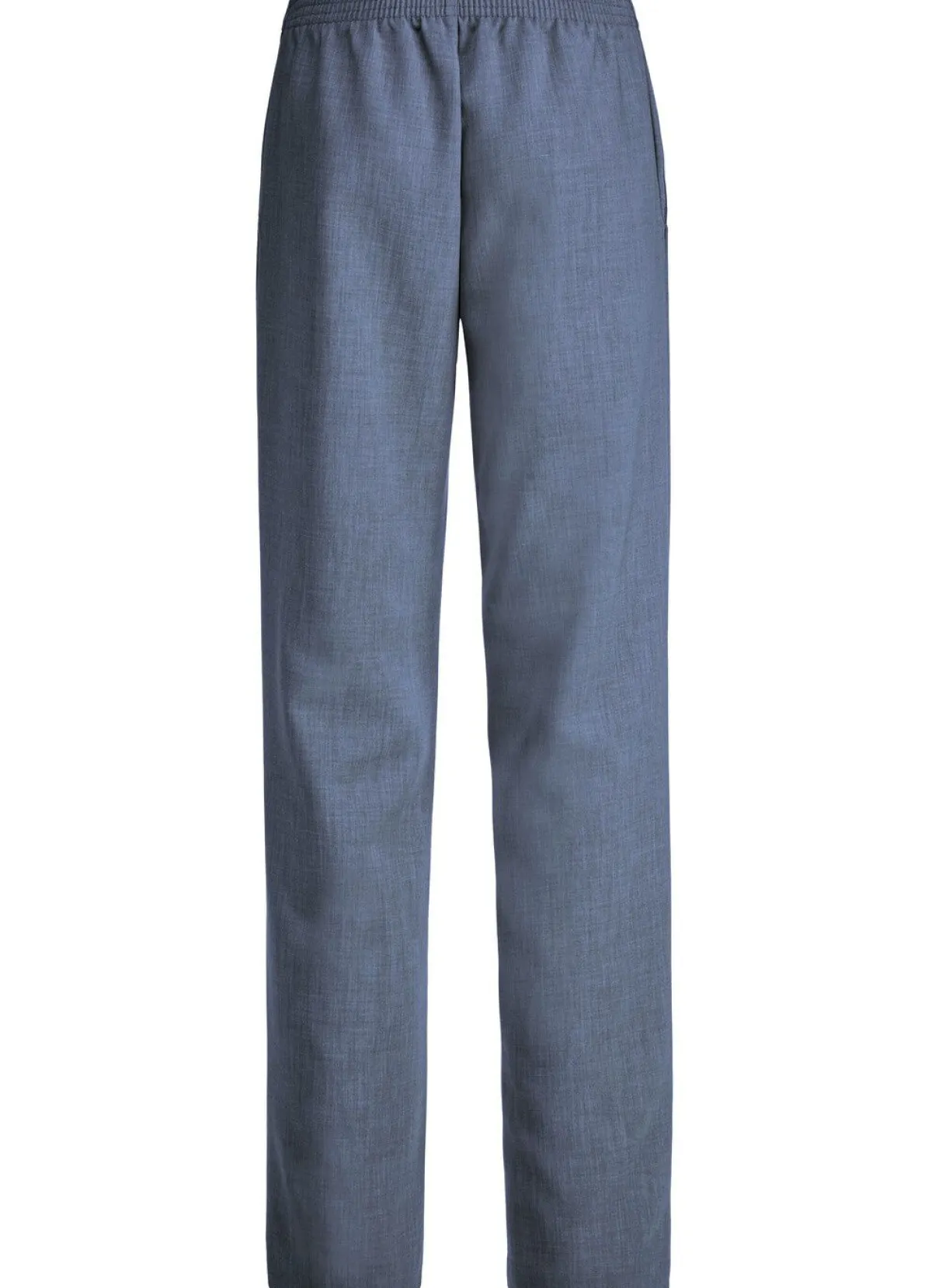 Online BADER Hose in modischer Weite MARINE MELANGE