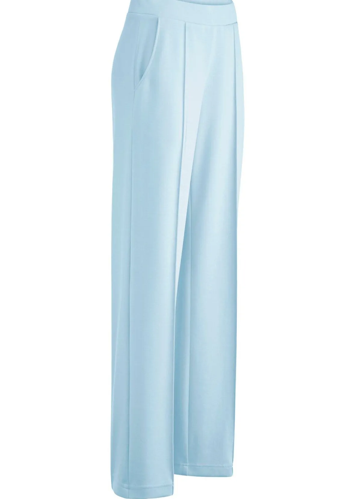 BADER Hose in modischer Weite HELLBLAU