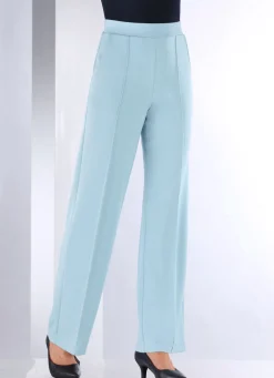BADER Hose in modischer Weite HELLBLAU