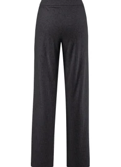 Clearance Stilschmiede Hose in Palazzo-Form ANTHRAZIT MELIERT