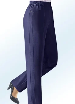Discount KLAUS MODELLE MADE IN GERMANY Hose in Schlupfform MARINE