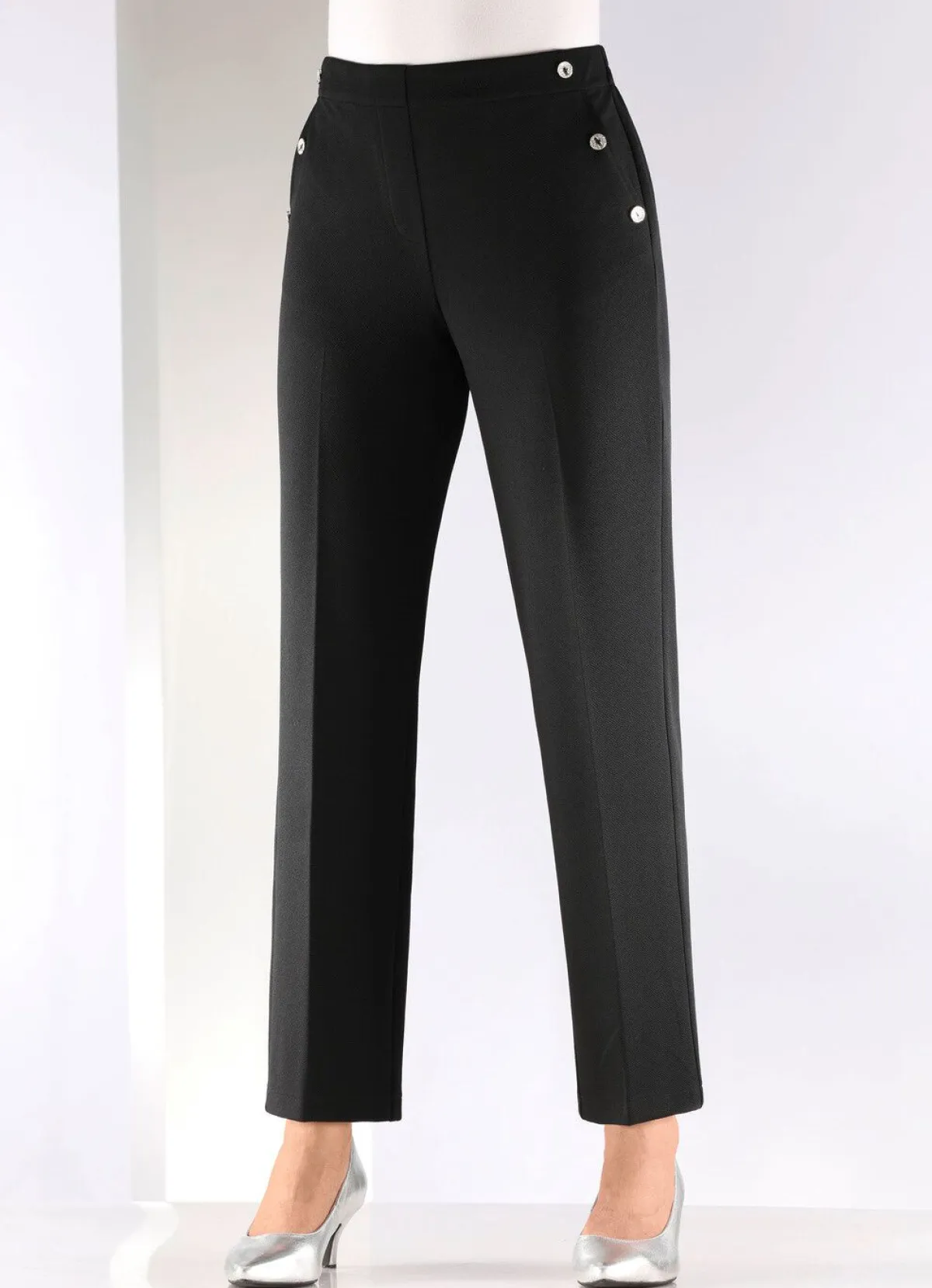 Hot BADER Hose in Schlupfform SCHWARZ
