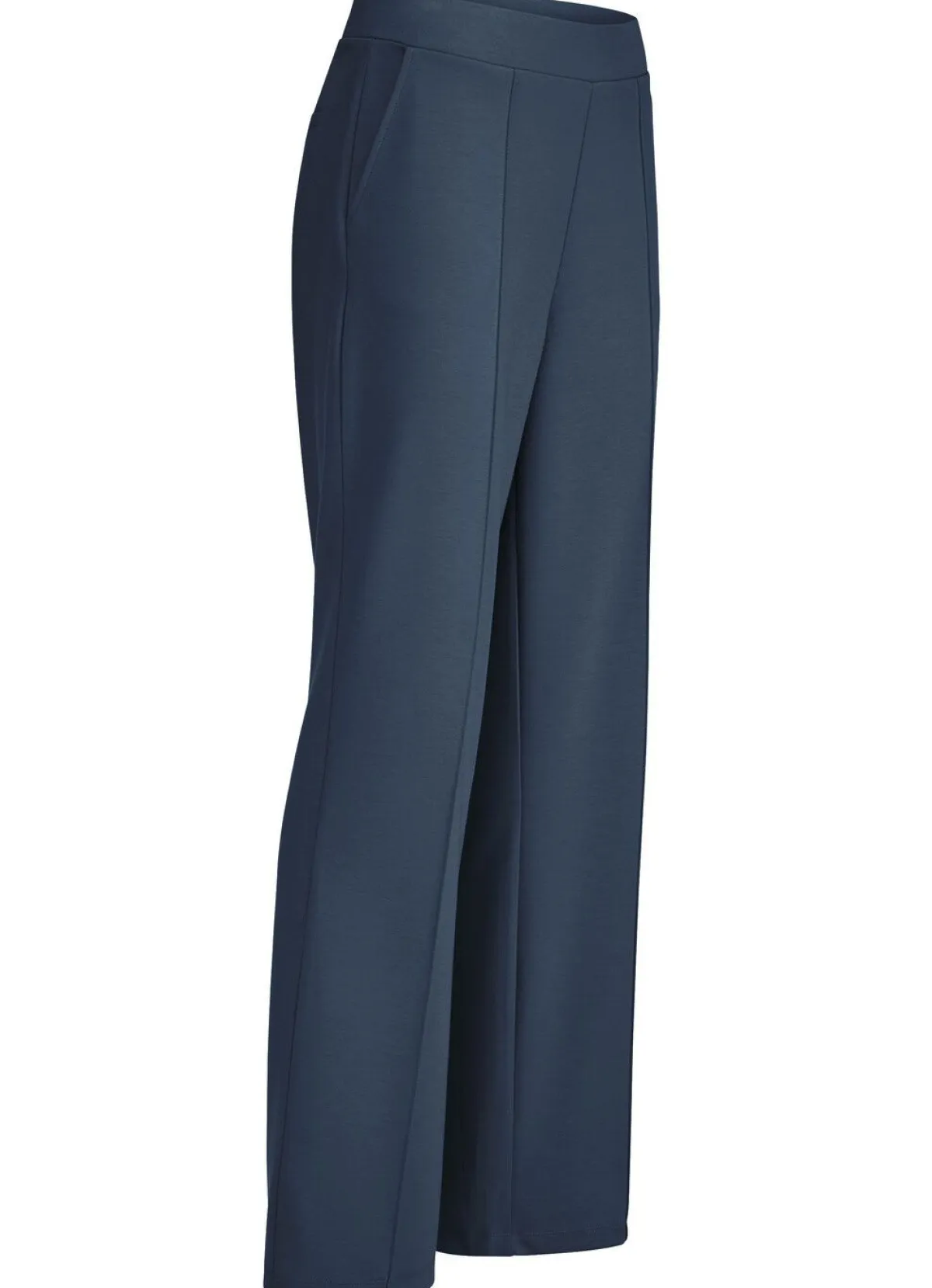 New Stilschmiede Hose mit abgesteppten Biesen MARINE