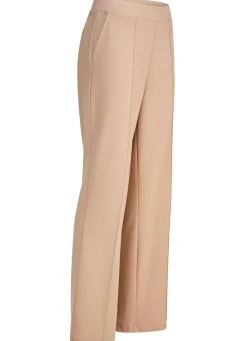Stilschmiede Hose mit abgesteppten Biesen SAND