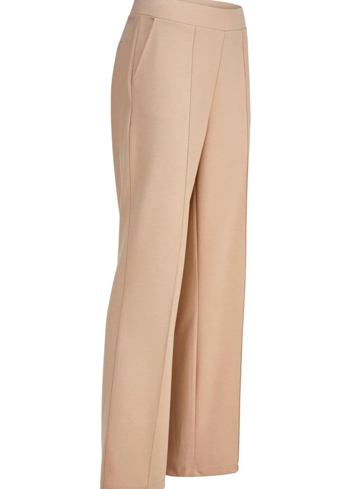 Stilschmiede Hose mit abgesteppten Biesen SAND