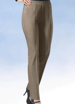 Online BADER Hose mit angenehm weicher Innenseite TAUPE