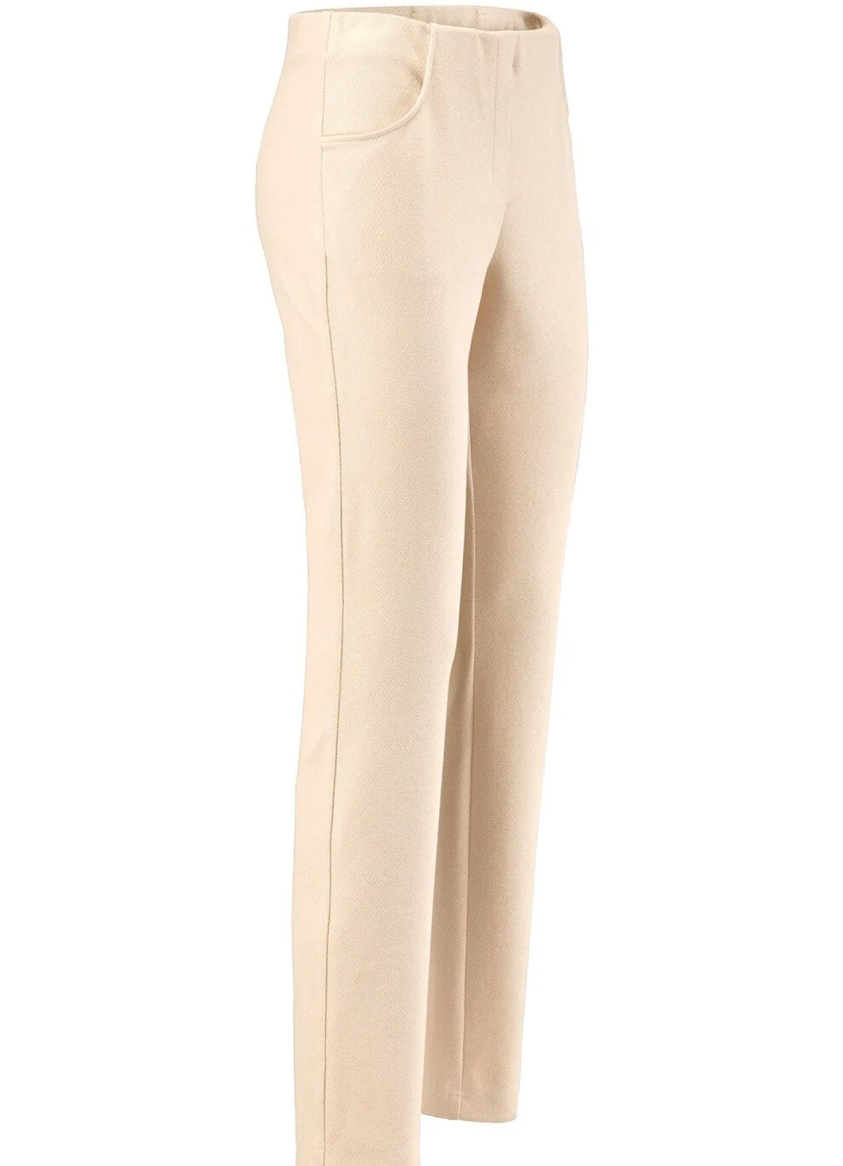 Hot BADER Hose mit angeschnittenem Bund SAND