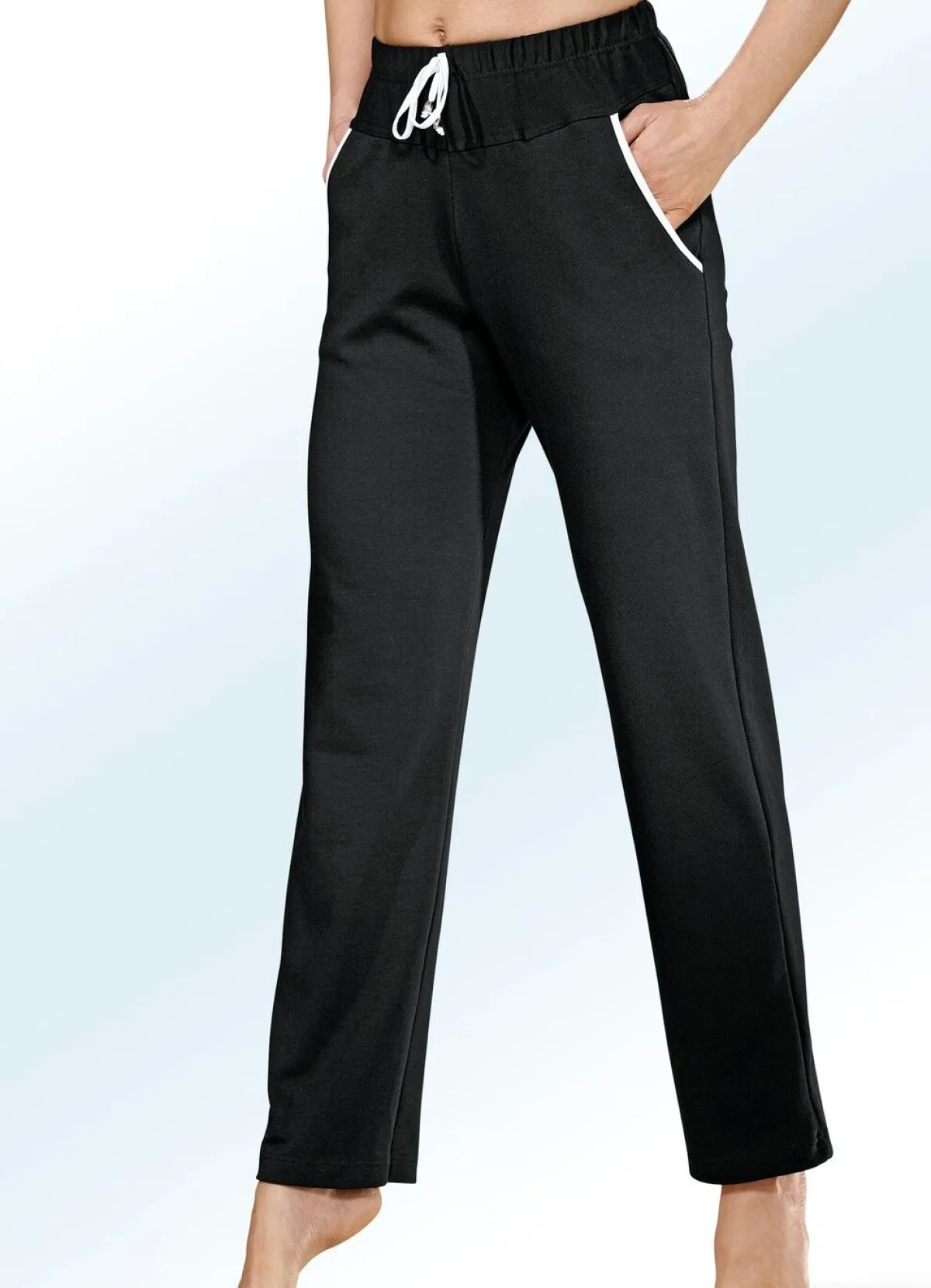 Hot BADER Hose mit bequemem Dehnbund SCHWARZ