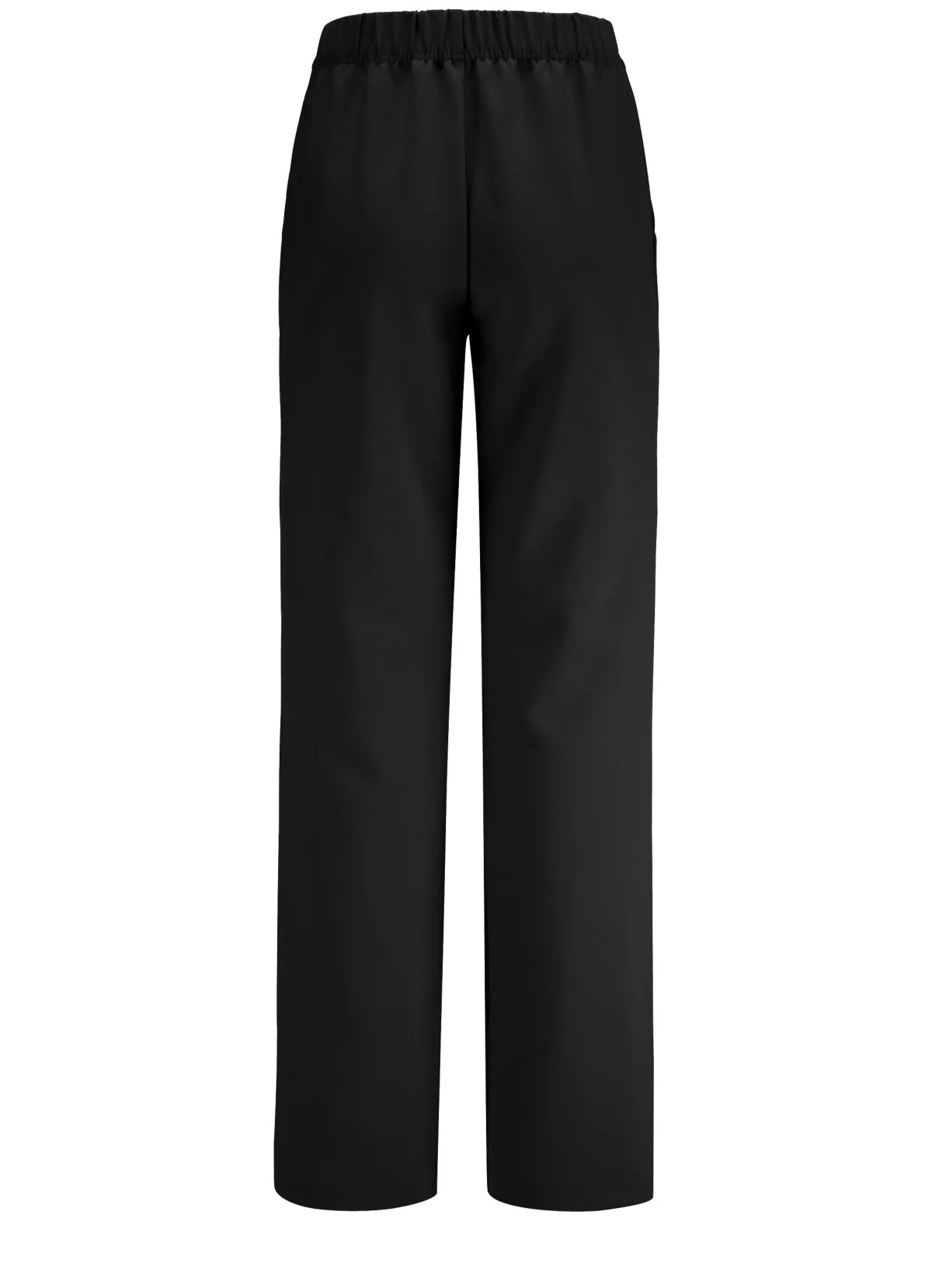 BADER Hose mit Bundfalten in modischer Weite SCHWARZ