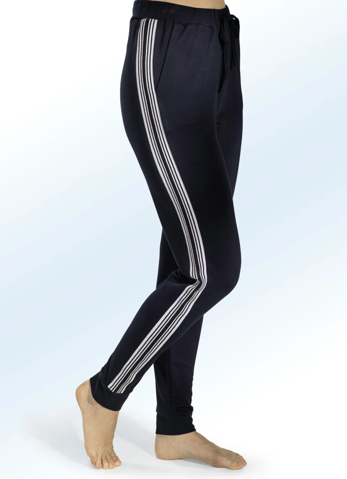 Hot BADER Hose mit Dehnbund rundum MARINE
