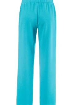Hot BADER Hose mit dekorativen Zierknöpfen AQUA