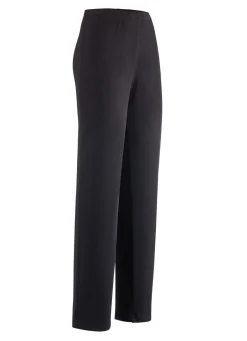 Clearance KLAUS MODELLE MADE IN GERMANY Hose mit edlem Glanz SCHWARZ