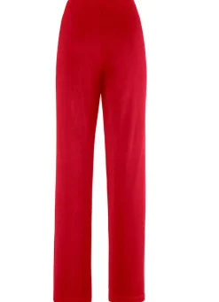 Online KLAUS MODELLE MADE IN GERMANY Hose mit edlem Glanz in Extra-Kurzgrößen ROT