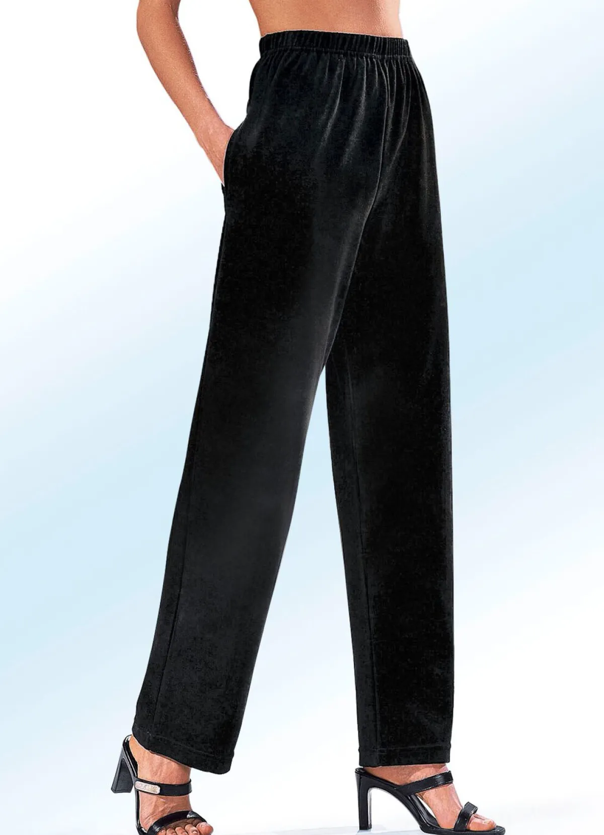 Discount BADER Hose mit komfortablem Dehnbund SCHWARZ