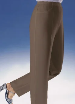 Discount BADER Hose mit praktischen Seitentaschen in 6 Farben DUNKELBRAUN
