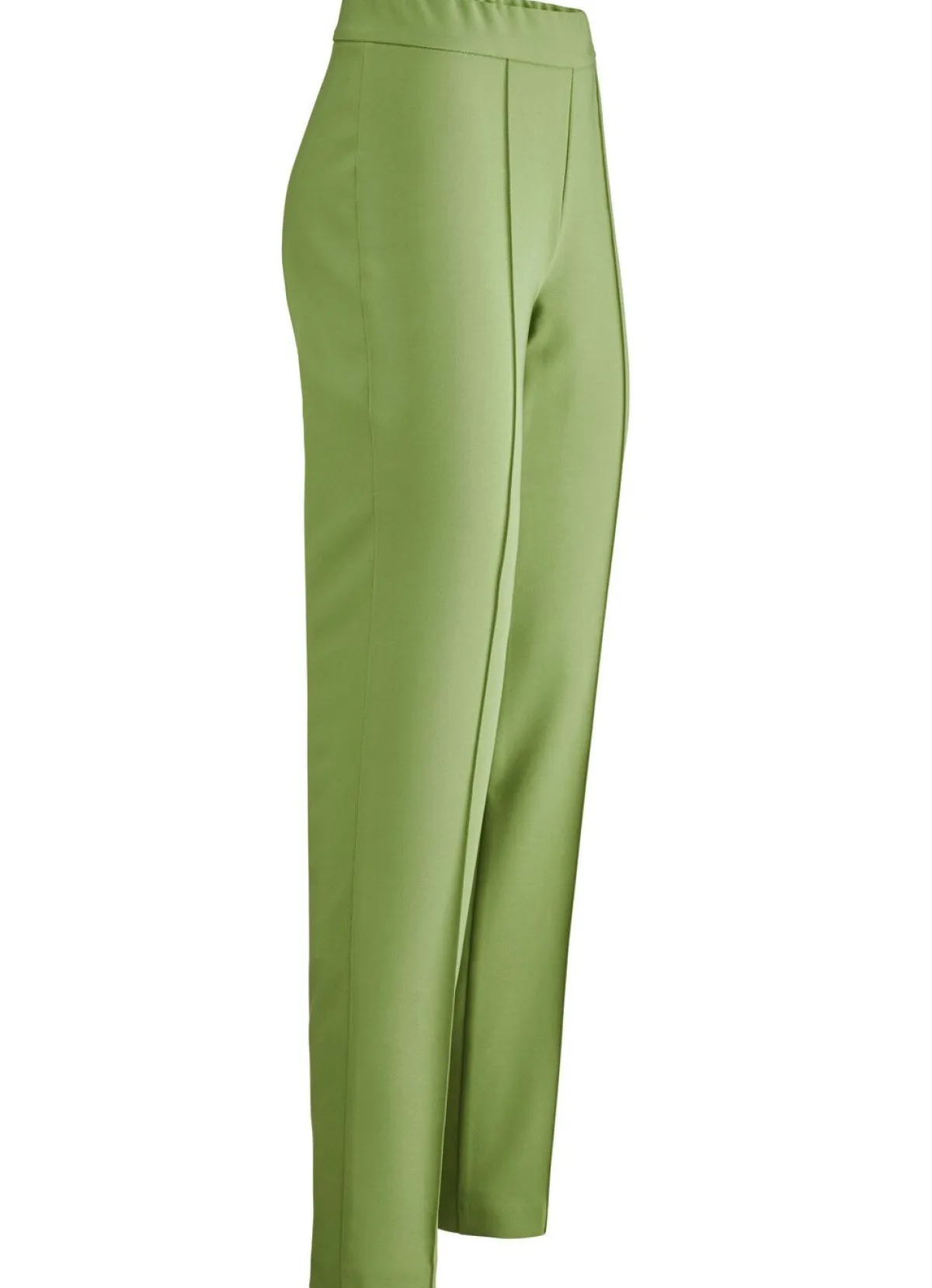 New BADER Hose mit schmaler Fußweite HELLGRÜN