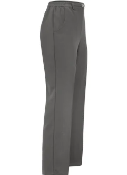 Sale BADER Hose mit schmückendem Zierteil GRAU MELIERT