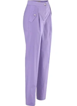Discount COSMA Hose mit sportivem Chic FLIEDER