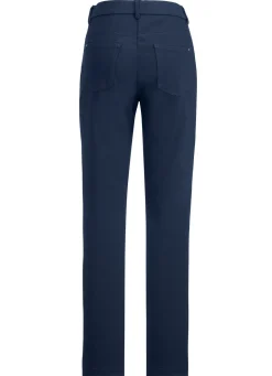 BADER Hose mit sportivem Chic MARINE
