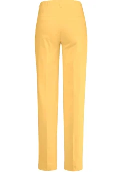 Best Stilschmiede Hose mit Ziersteppungen GELB