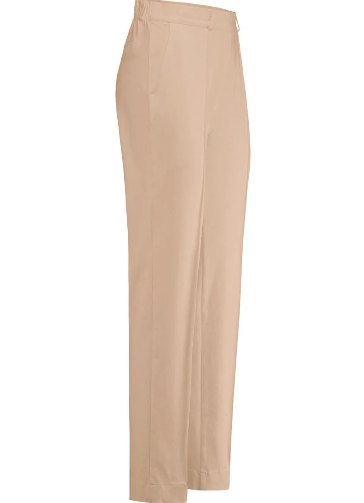 Best Stilschmiede Hose mit Ziersteppungen TAUPE